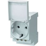 Siemens 5TE6801 Typ F Grau Steckdose (5TE6801)