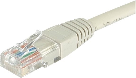 Patchkabel, CAT.6, U/UTP, ungeschirmt, Kupfer, grau, 5,0 m Patchkabel mit Rastnasenschutz (EXC848500)