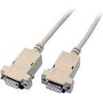 EFB-Elektronik Serielles Laplink Kabel , 2x DSub 9, Bu.-Bu., 1,8m, beige Hersteller: EFB Elektronik (EK143.1,8)
