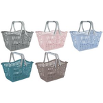 keeeper Einkaufskorb "alma", PP, 15 Liter, nordic-grey mit praktischen Henkeln, Maße: (B)400 x (T)290 x (H)225 mm - 1 Stück (1087813000000)