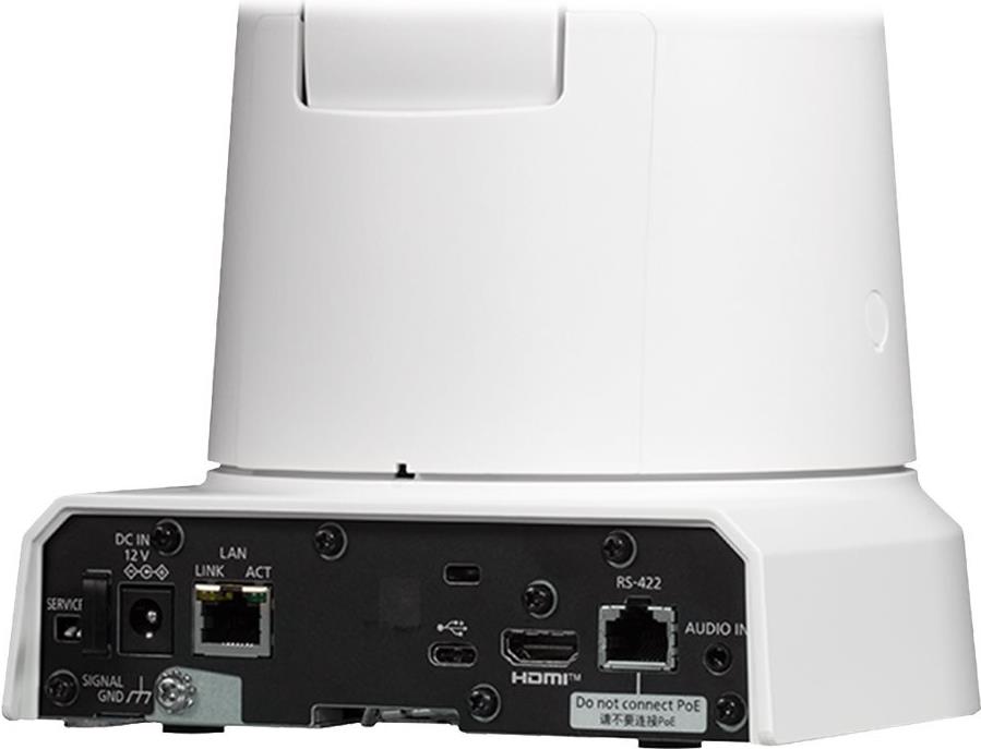 Panasonic AW-UE40 4K PTZ Konferenzkamera 24x optischer Zoom HDMI PoE+ Weiß