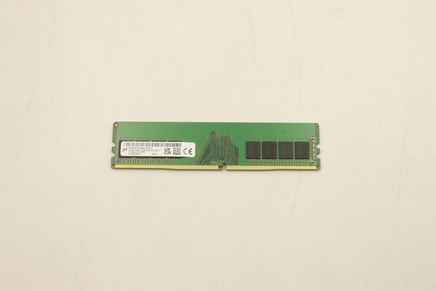 Lenovo Memory 16GB DDR4 3200 Micron Udimm (5M30V06914)