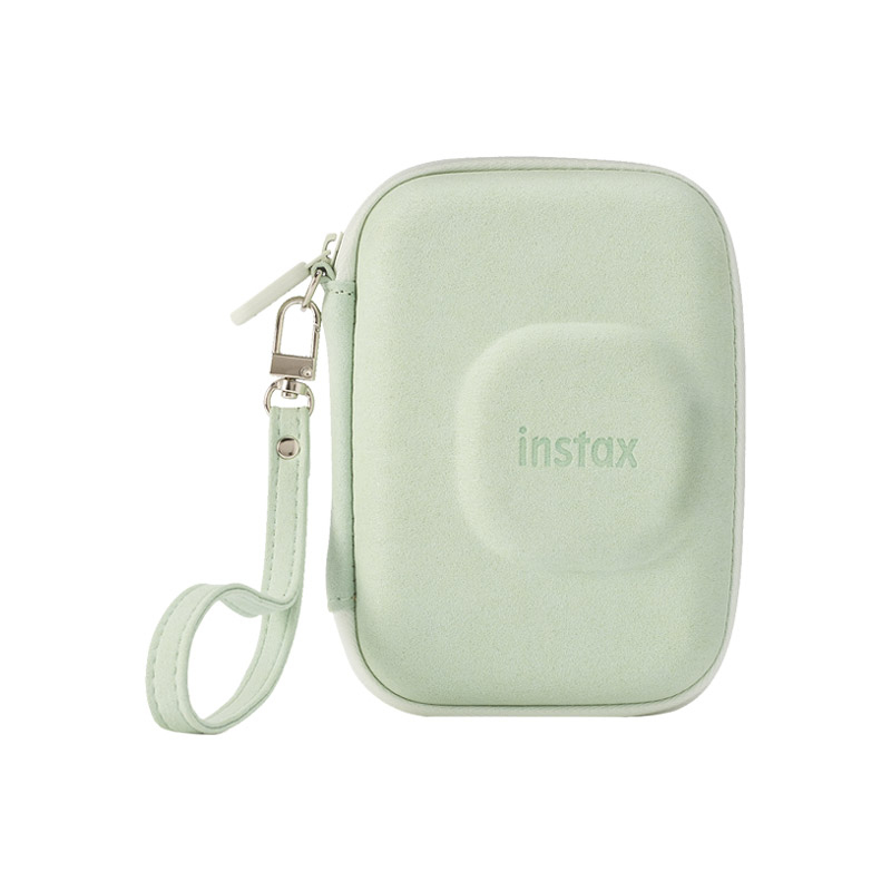 Fujifilm Instax Tasche für mini LiPlay Wildleder Matcha Green
