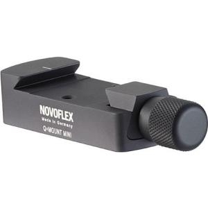 Novoflex Q=Mount Mini Löseplatte Aluminium Grau
