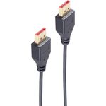 shiverpeaks ®-BASIC-S--Displayportkabel 1.4, Stecker-Stecker, UHD 8K, extra dünn schwarz, 1,0m (BS10-69025)