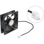 Delock Axiallüfter 5 V DC 92 x 92 25 mm schwarz (67291)