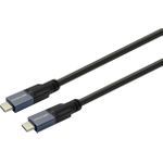 Vivolink PROUSBCMM6 USB Kabel 6 m USB 3.2 Gen 2 (3.1 Gen 2) USB C Schwarz (PROUSBCMM6)