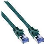 InLine® Patchkabel flach, U/FTP, Cat.6A, grün, 7m (71807G)