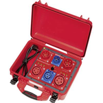 Benning Messadapter CEE-Kupplung 16 A 3polig, CEE-Kupplung 32 A 5polig, CEE-Kupplung 16 A 5polig, CEE-Stecker 16A 3-Polig, CEE-Stecker 16 A 5polig, CEE-Stecker 32 A (044159)