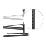 LogiLink EO0007 Schwarz Fußstütze (EO0007)