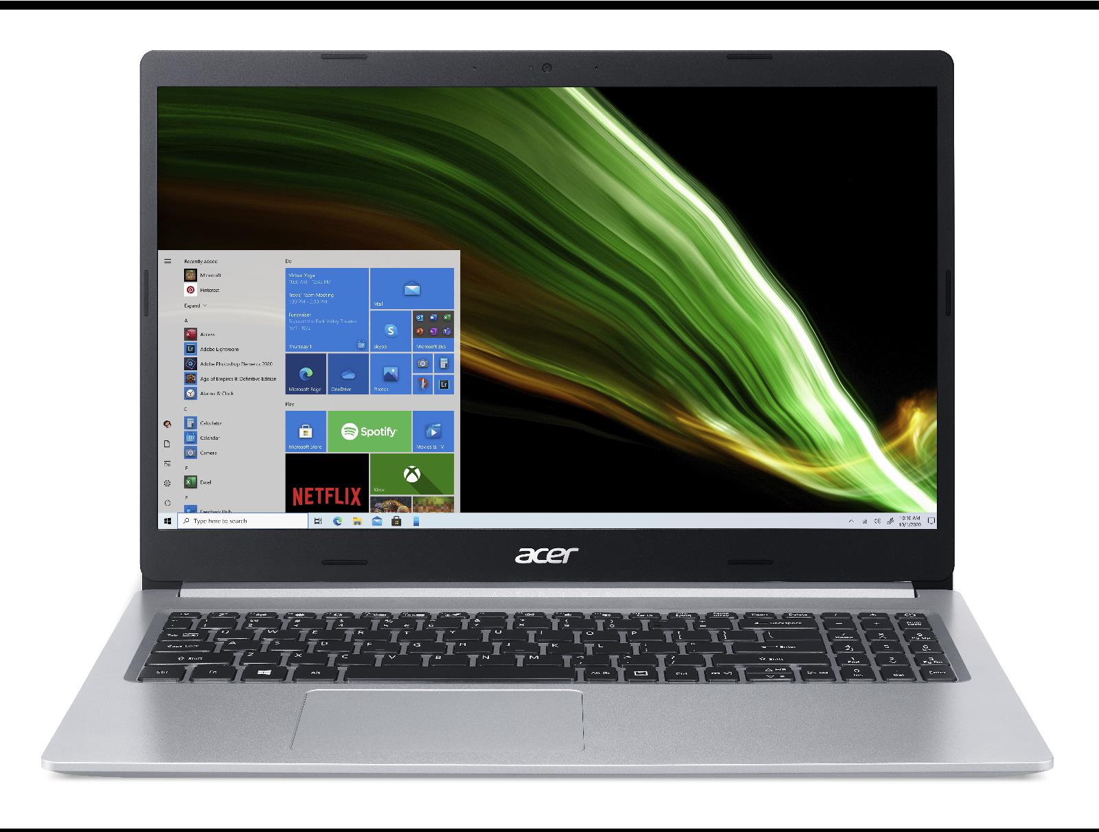 Acer Aspire 5 A515 45 AMD Ryzen 3 5300U 2,6 GHz Win 11 Home Radeon Graphics 8GB RAM 256GB SSD 39,62 cm (15.6) IPS 1920 x 1080 (Full HD) Wi Fi 6 Reines Silber kbd Deutsch (NX.A82EV.017)  - Onlineshop JACOB Elektronik