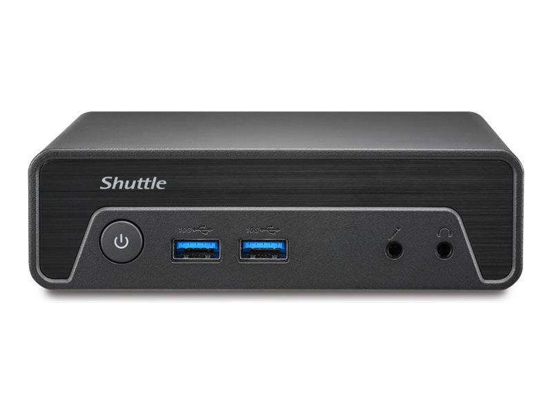 Shuttle XPC nano Series NE1010BA Mini-PC N100 8 GB RAM 128 GB SSD Schwarz