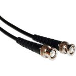 ACT RG-59 patch cable black 75 Ohm 1,50 m. Length: 1.5 m Cable rg59 2xbnc 1.50m (Q71150)