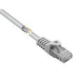 Renkforce RF-5047502 RJ45 Netzwerkkabel, Patchkabel CAT 5e U/UTP 5.00 m Grau mit Rastnasenschutz 1 St. (RF-5047502)