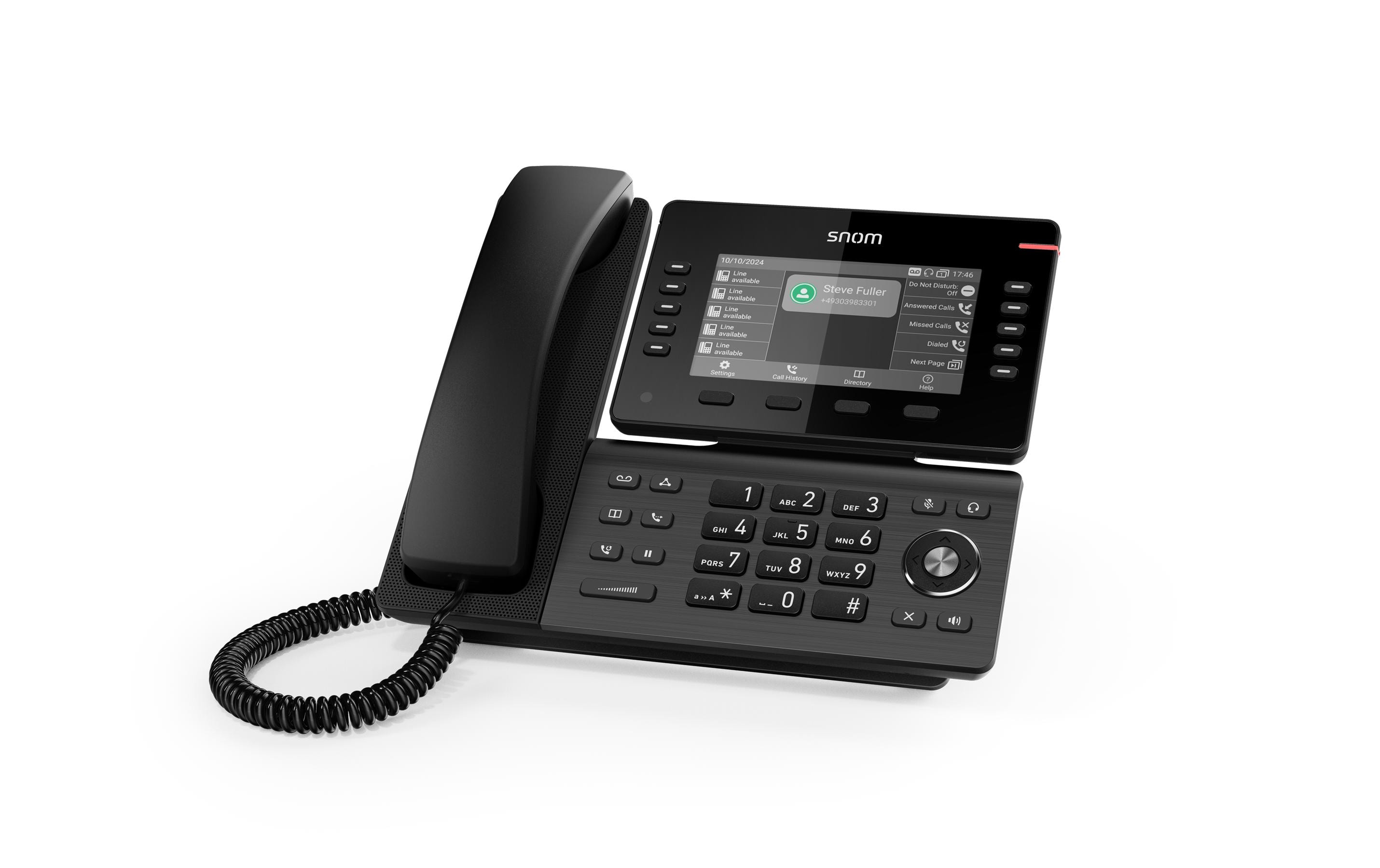 Snom D815W VoIP-Telefon Gun Metal Black