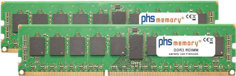 PHS-memory 16GB (2x8GB) Kit RAM Speicher für Fujitsu Primequest 2400E DDR3 RDIMM 1600MHz PC3L-12800R (SP159387)