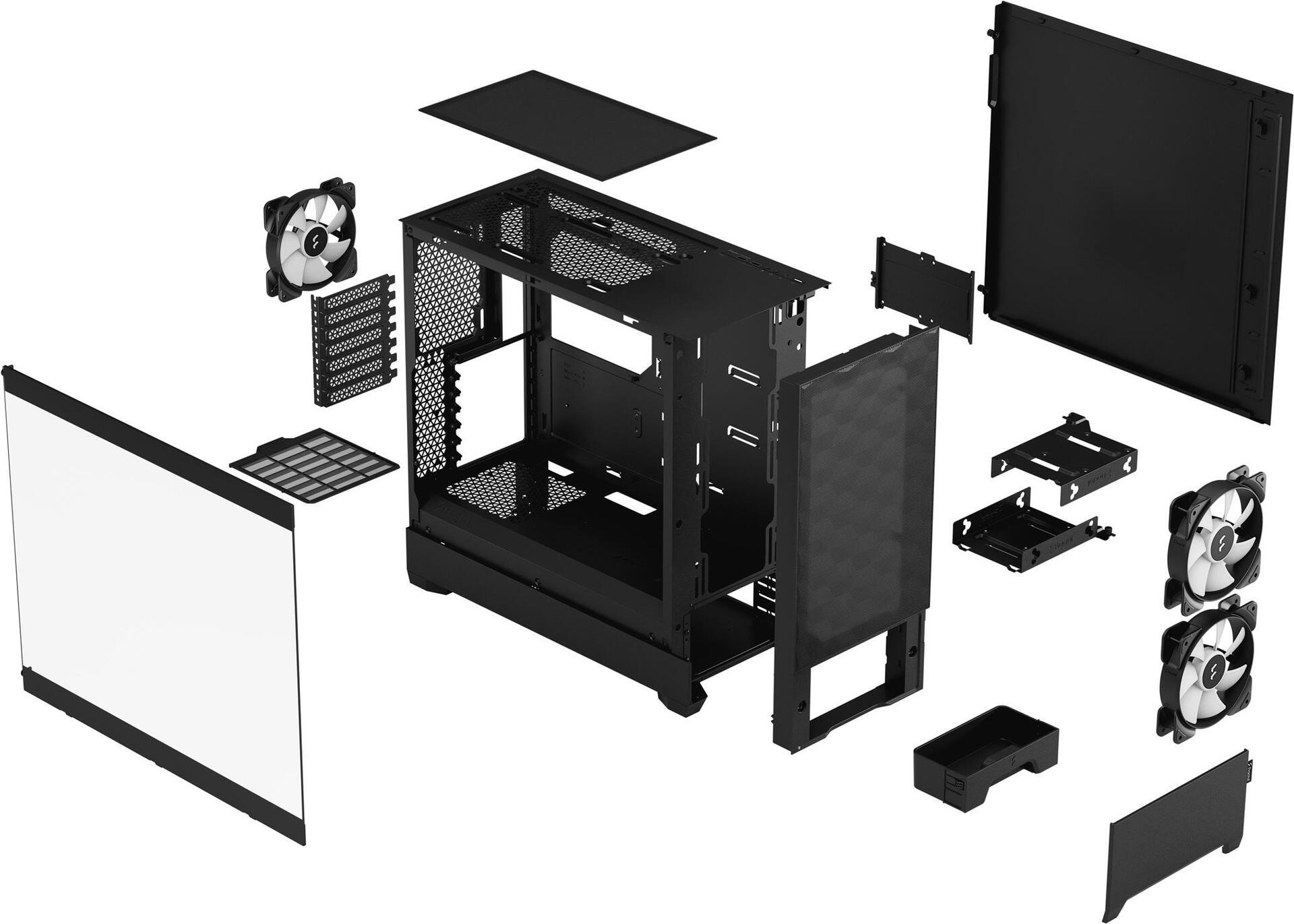 Fractal Design Pop Air RGB Tower ATX Schwarz