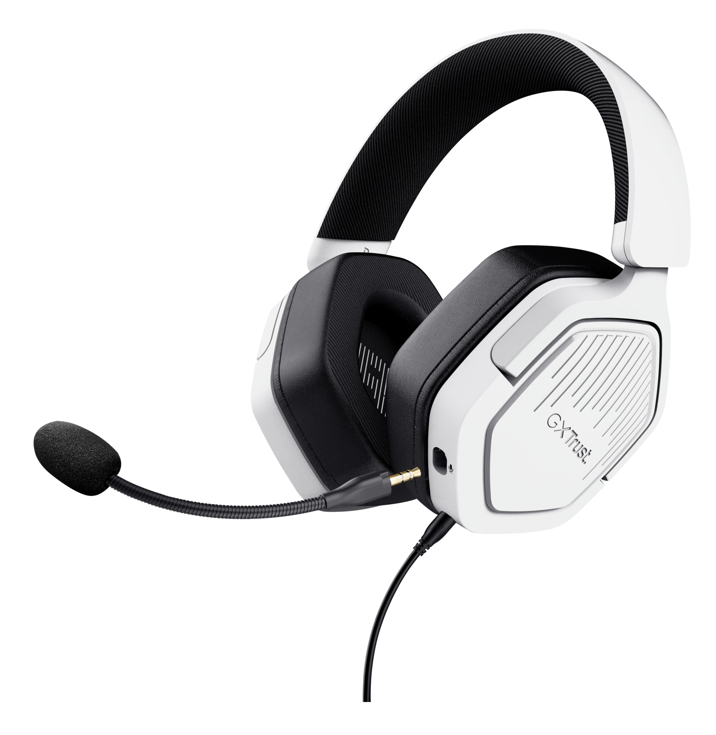 Trust GXT 492W Carus Headset Kabelgebunden Weiß