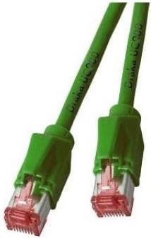 EFB-Elektronik RJ45 Patchkabel Cat.6A S/FTP LSZH Draka UC900 TM21 grün 25m Hersteller: EFB Elektronik (K8053.25)