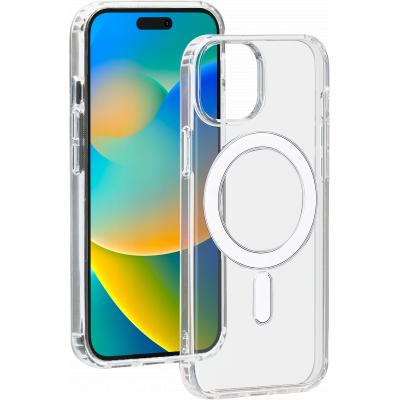 Bigben Connected Hybrid - Hintere Abdeckung für Apple iPhone 15 6.1" Transparent