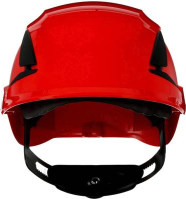 3M SecureFit X5505V-CE-4 Schutzhelm belüftet, mit UV-Sensor Rot EN 397 (X5505V-CE-4)