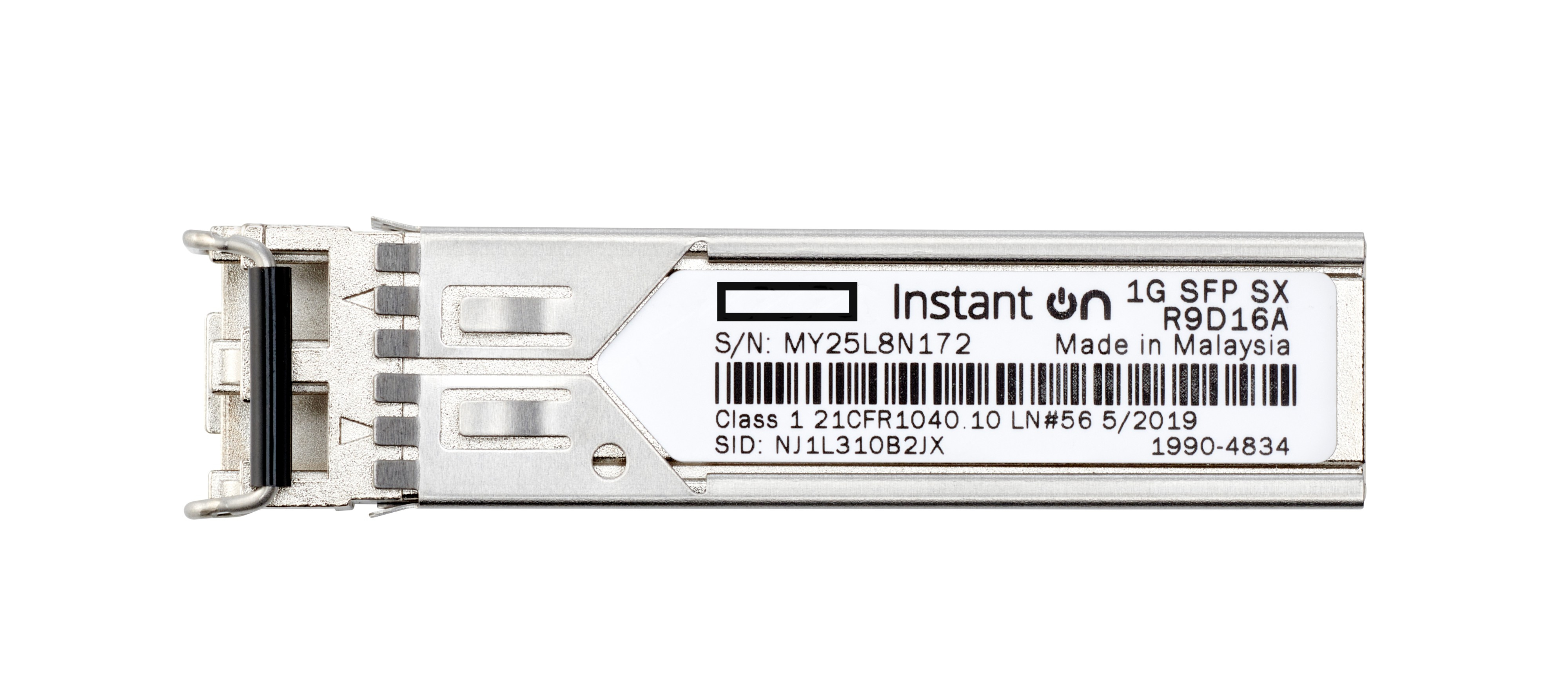 HPE Networking Instant On R9D16A 1G SFP LC SX 500m OM2 MMF