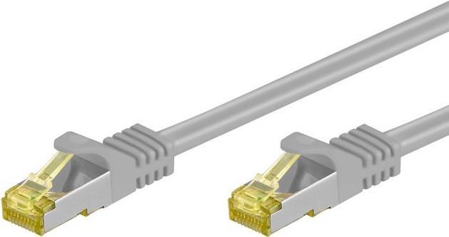 EFB ELEKTRONIK RJ45 Patchkabel S/FTP, LSZH 20,00m grau Cat.7 Rohkabel mit 2xRJ45 CAT6a Stecker