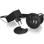 ICY BOX USB Tischladegerät mit Power Delivery & Quick Charge (IB-HUB1407)