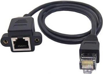 ALLNET TP Stecker auf Buchse LAN Ethernet Verlängerungskabel mit (ALL_Lan_Extender_Wire)