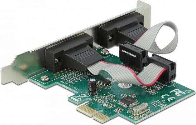 DeLOCK PCI Express Card to 2 x Serial RS-232 (90007)