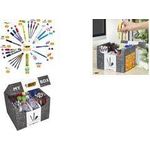 BIC Schreibset MY BIC BOX, 124-teilig Kartonbox mit 124 Schreibwarenartikeln - 1 Stück (933953)