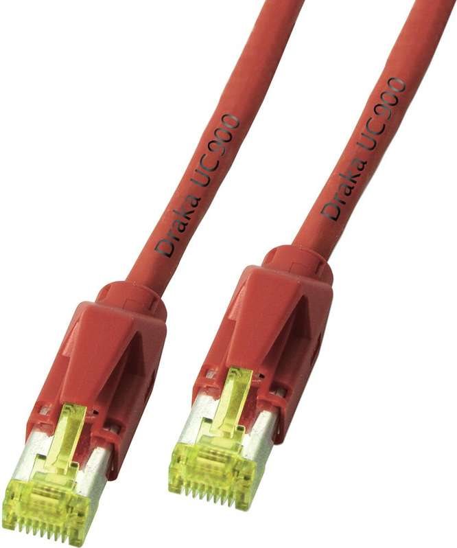 EFB-Elektronik RJ45 Patchkabel Cat.6A S/FTP LSZH Draka UC900 TM31 rot 3m Hersteller: EFB Elektronik (K8560RT.3)