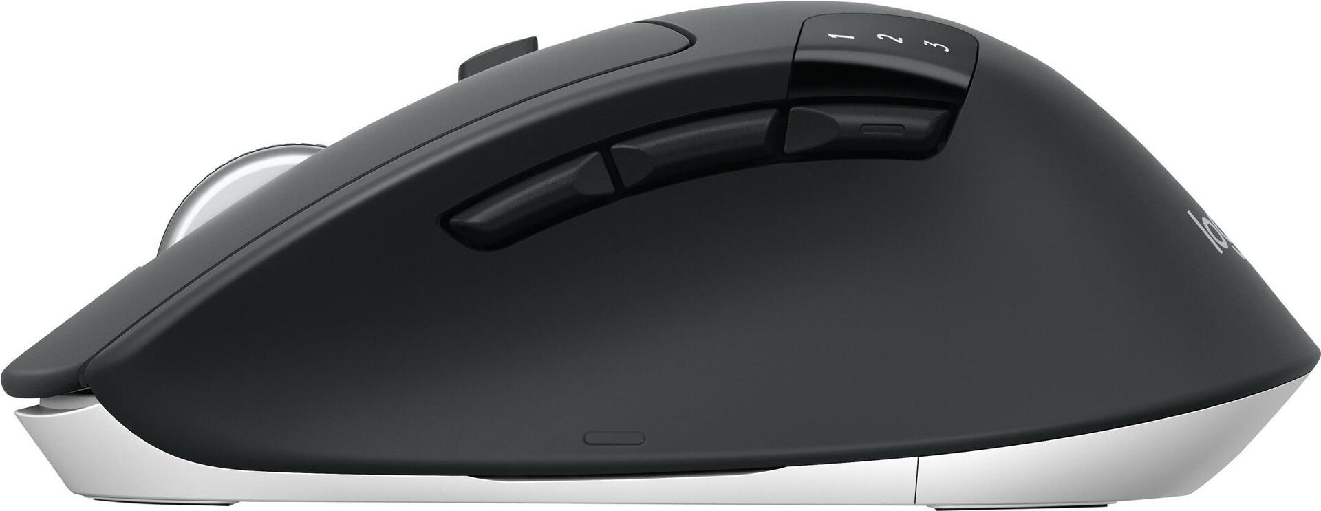 Logitech M720 Triathlon Maus Bluetooth 2.4 GHz Schwarz