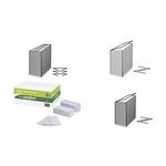 wepa Handtuchpapier Comfort, 206 x 240 mm, Z-Falz, hochweiß 2-lagig, aus 100% Recyclingpapier, mit Diamantprägung - 1 Stück (277220)