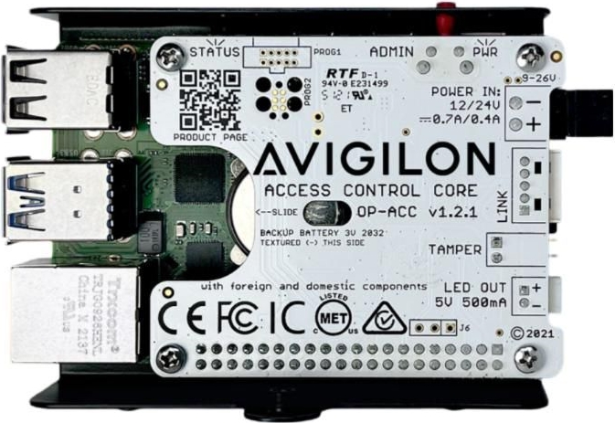 Avigilon SUPPORTS UP TO 2 EXPANSION (OP-CR-ACC)
