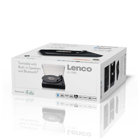 Lenco LS-15BK Plattenspieler 6 W Schwarz