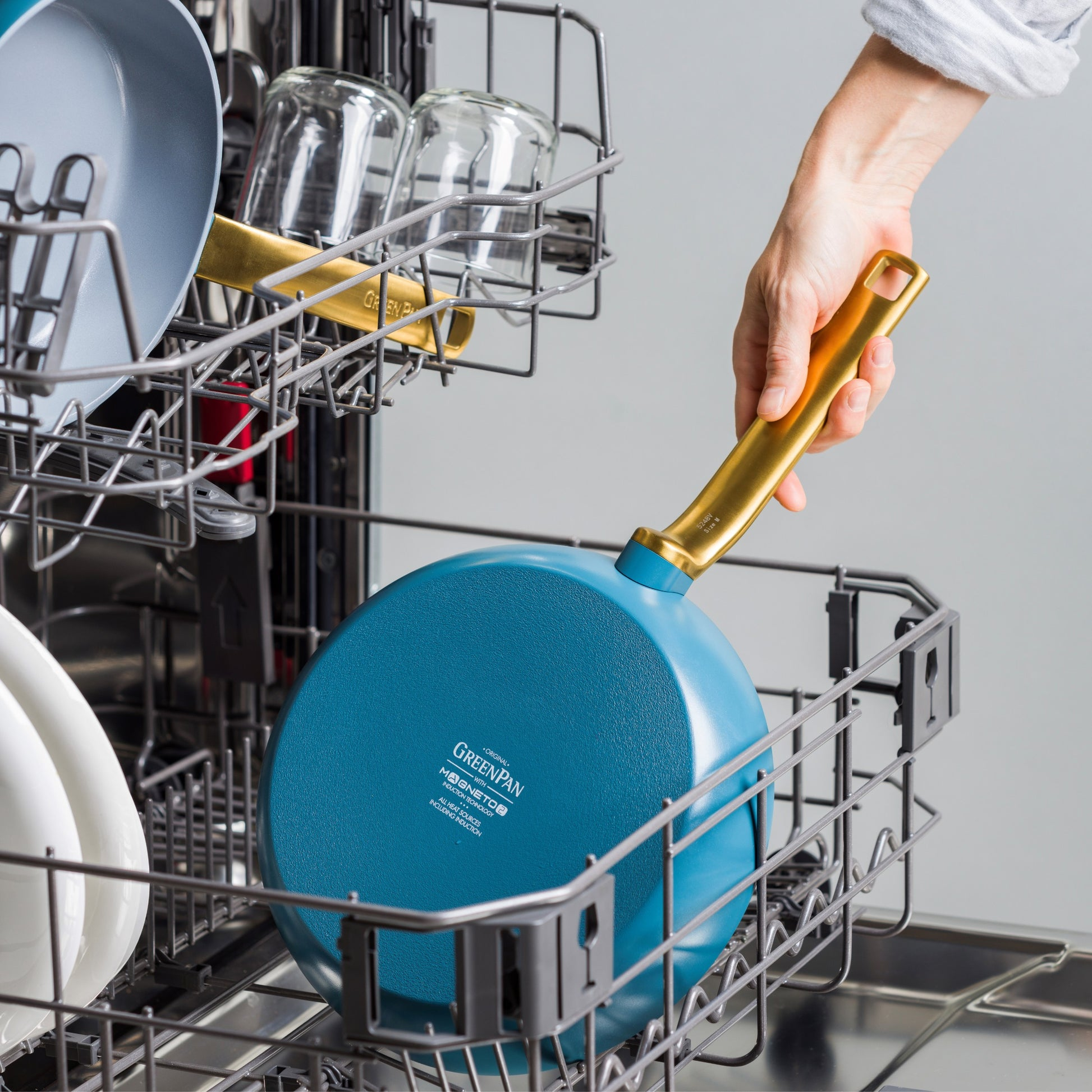 GreenPan Evolution Bratpfanne 24 cm Blau