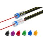 Lightwin Geteilte Einzelzugabdichtung für versch. Kabeldurchmesser, für 8mm Rohre FTTx (DC 8MM SEAL 2.1MM)