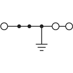 Phoenix Contact PT 6-TWIN-PE 3211498 Schutzleiterklemme Polzahl: 3 0.50 mm² 6 mm² Grün-Gelb 1 St. (3211498)