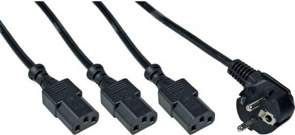 INLINE Y-cable Netz-Splitter (16657I)