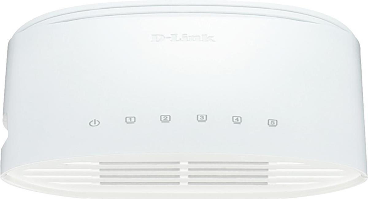 D-Link DGS-1005D/E 5-Port Gigabit Unmanaged Switch Weiß