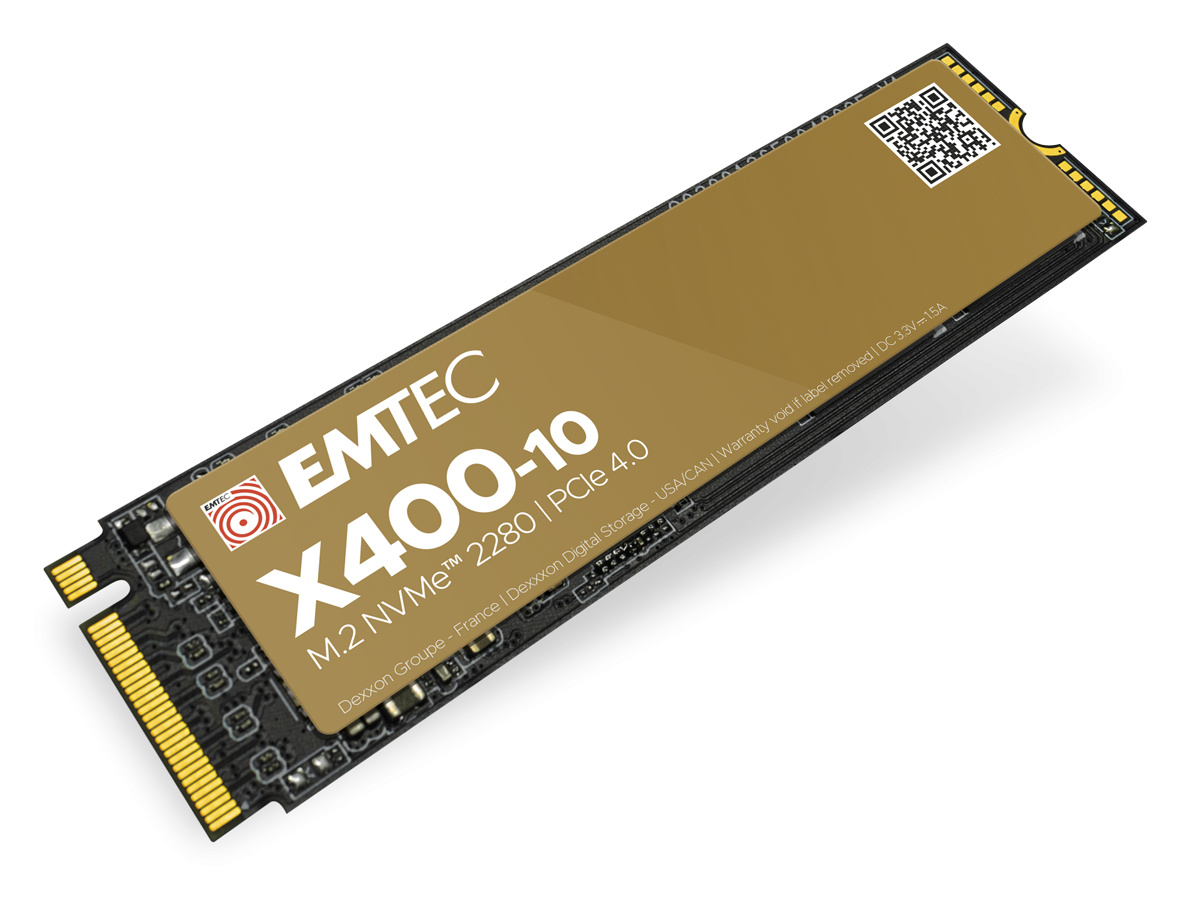Emtec Power Pro X400-10 4 TB SSD M.2 PCIe 4.0 x4 NVMe