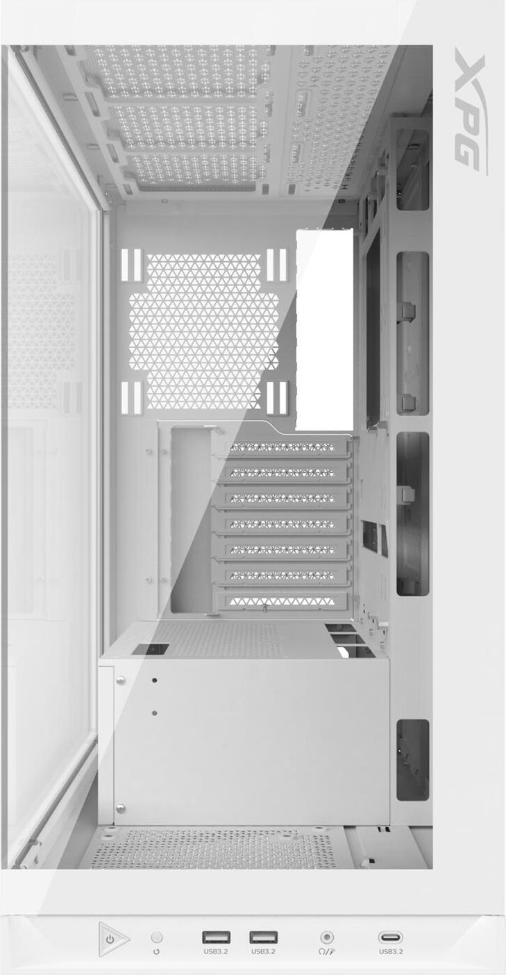 XPG INVADER X Midi Tower Weiß
