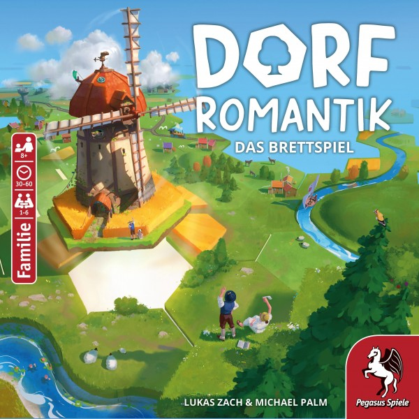 Pegasus Spiele Dorfromantik - Das Brettspiel 1-6 Spieler ab 8 Jahren