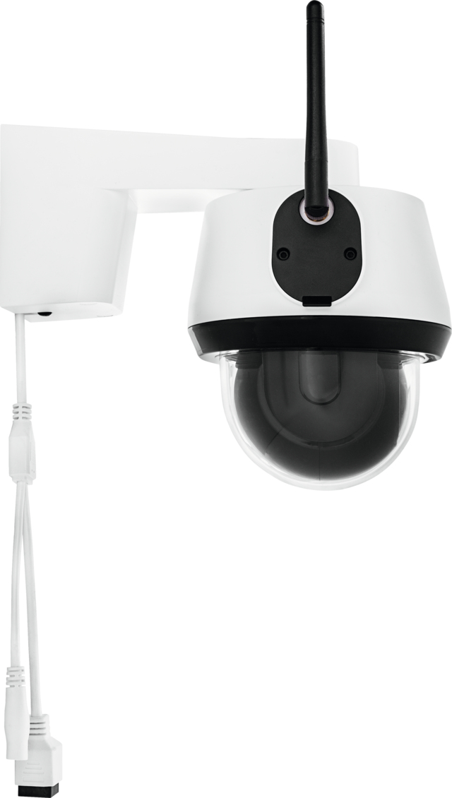 ABUS Security-Center SmartLook PPIC52520 8 MP Pan-Tilt IP-Überwachungskamera Schwarz, Weiß