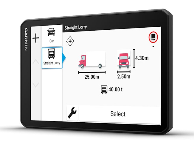 Garmin dēzl LGV720 6,95" TFT LKW-Navigation Schwarz