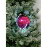 EUROPALMS LED Snowball 8cm, rosa 5x (83501238)