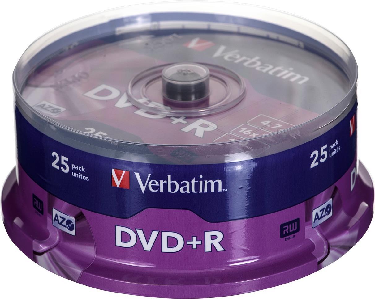 Verbatim 25 x DVD+R (43500)