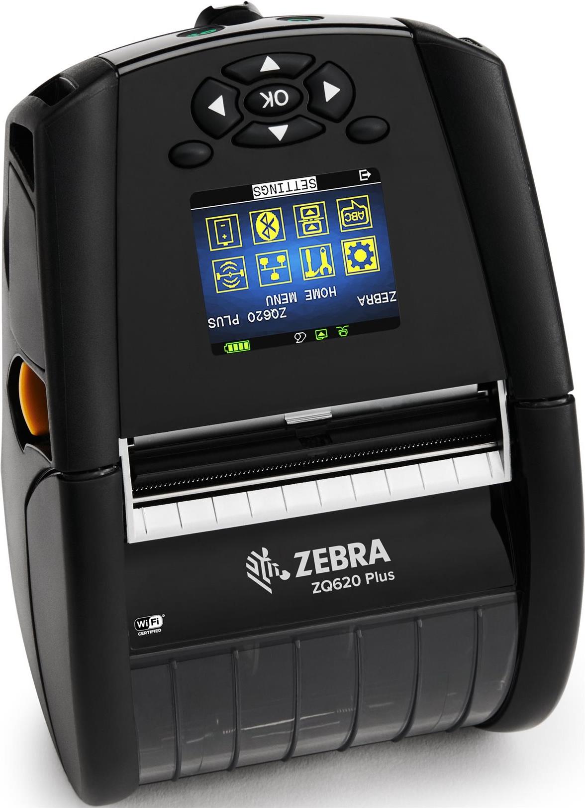 ZEBRA DT PRINTER ZQ620 PLUS 3IN/72MM EN FONTS WI-FI 6 DUAL RADIO (ZQ62-AUXAE14-00)