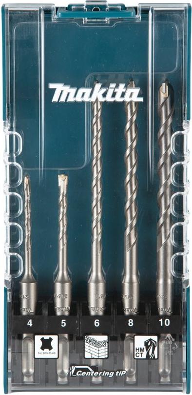 Makita E-15718 SDS-PLUS Steinbohrer-Set 5 Teile (E-15718)